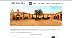 Desktop Screenshot of haciendamolinillos.es
